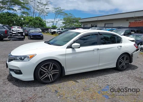 2017 Honda Accord Sport Se from USA, damaged, VIN 1HGCR2F18HA231329